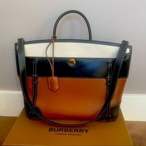 Authentic Burberry Society Bag